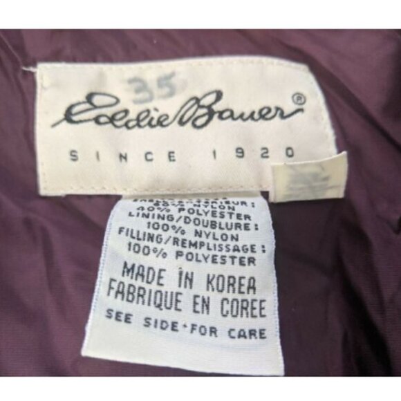 Vtg Eddie Bauer Jacket Coat Size S/P Petite - Picture 3 of 8